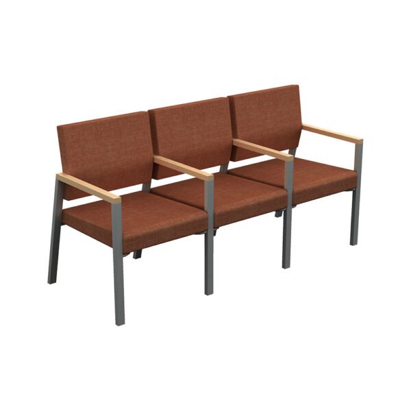 Silla de Espera Seti 3 Plazas - Imagen 2