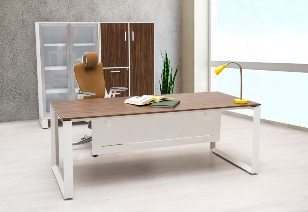 escritorio-pasacables-01  Executive office furniture, Furniture, Wood  table design